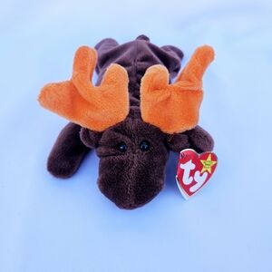 Ty Beanie Baby Rare Original 1993 Mint Chocolate The Moose